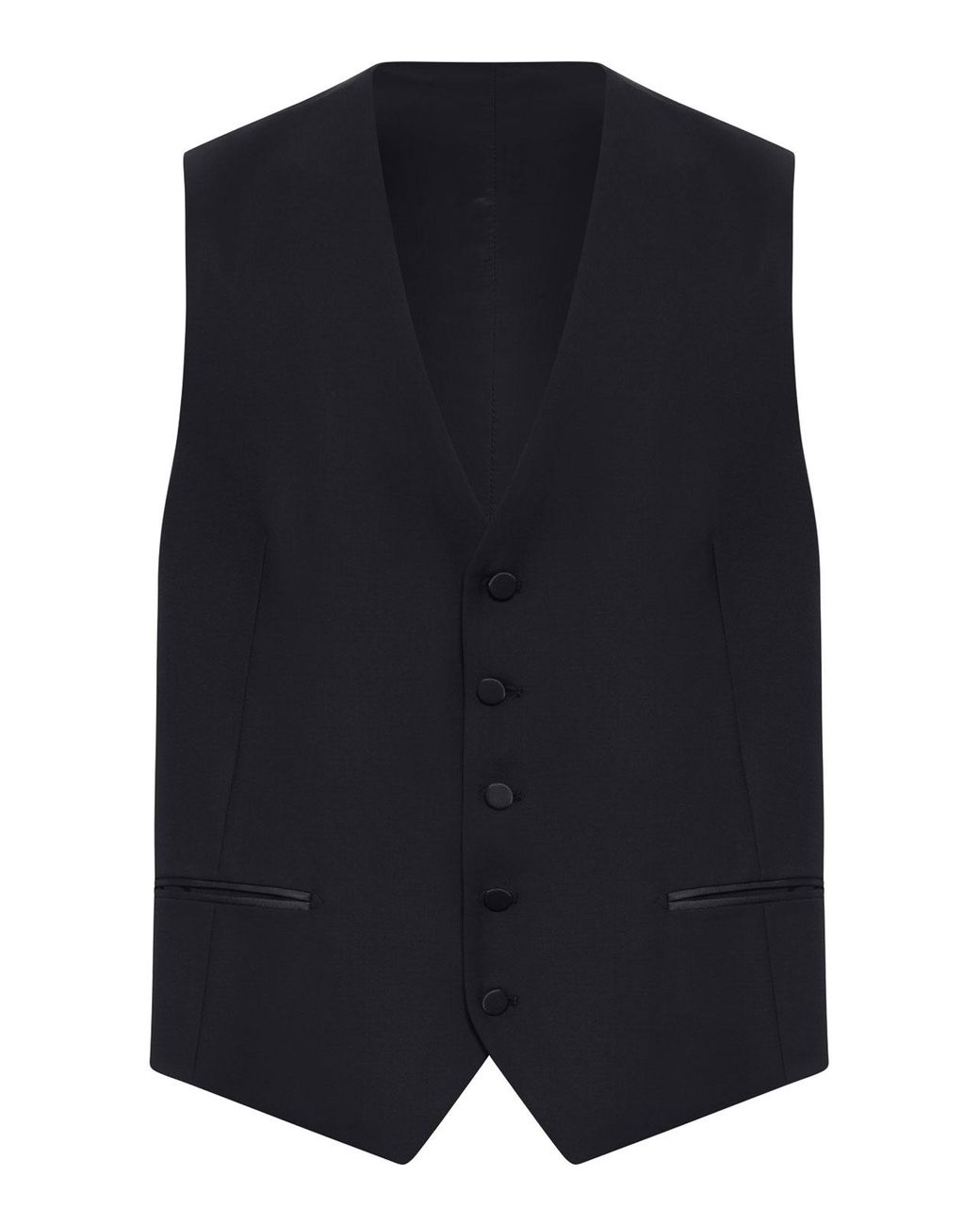 Tagliatore Blue Single-Breasted Virgin Wool Tuxedo for men