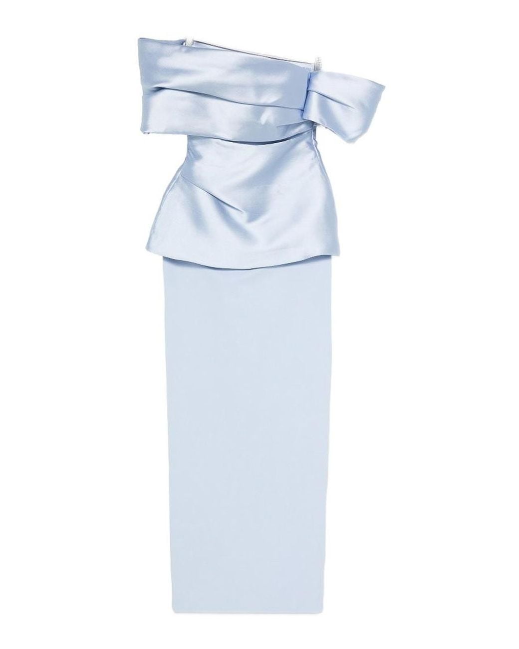 Solace London Blue Lucine Maxi Dress