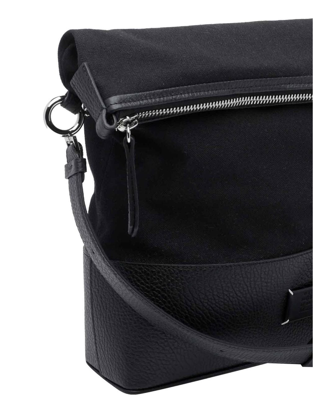 Maison Margiela Black Medium 5Ac Soft Crossbody Bag for men