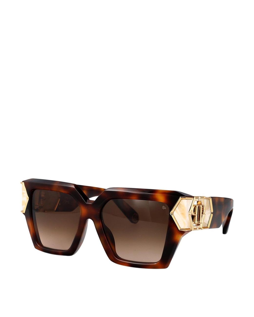 Philipp Plein Brown Sonnenbrille