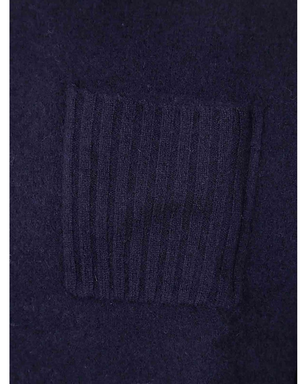 Ballantyne Blue Sailor Neck Pullover for men