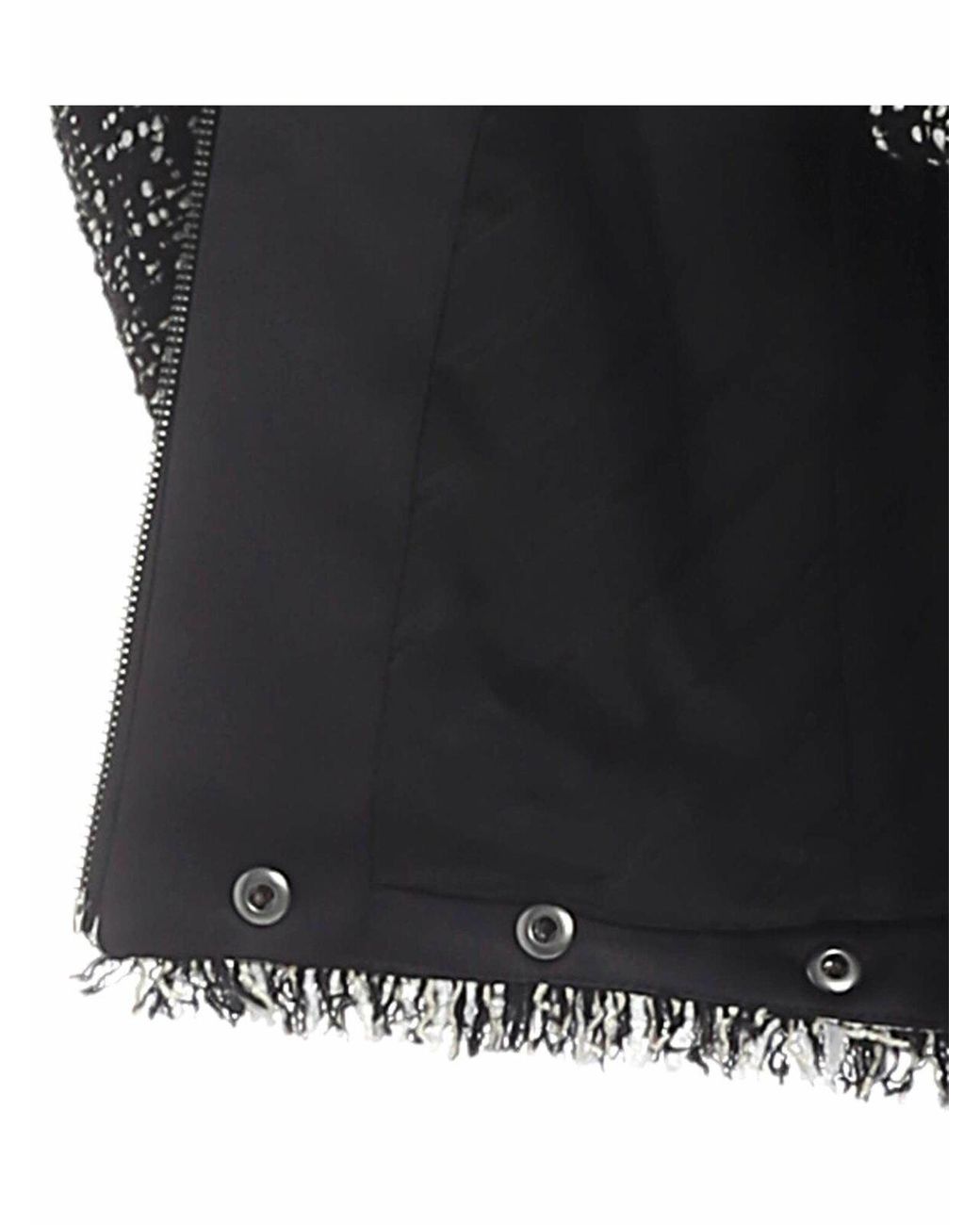 Abrigo Midi Karl Lagerfeld de color Black