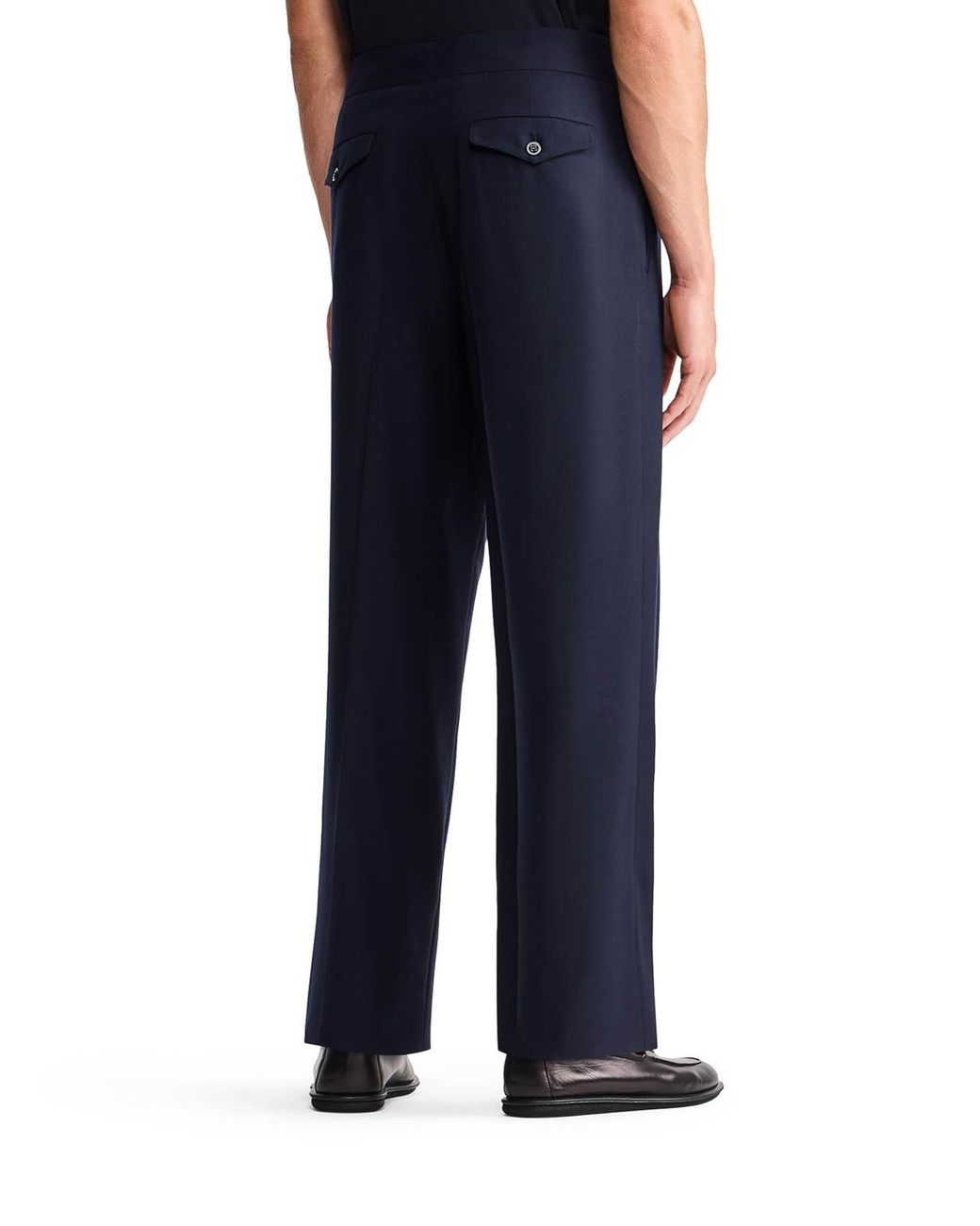 Giorgio Armani Blue Oversized Trousers for men