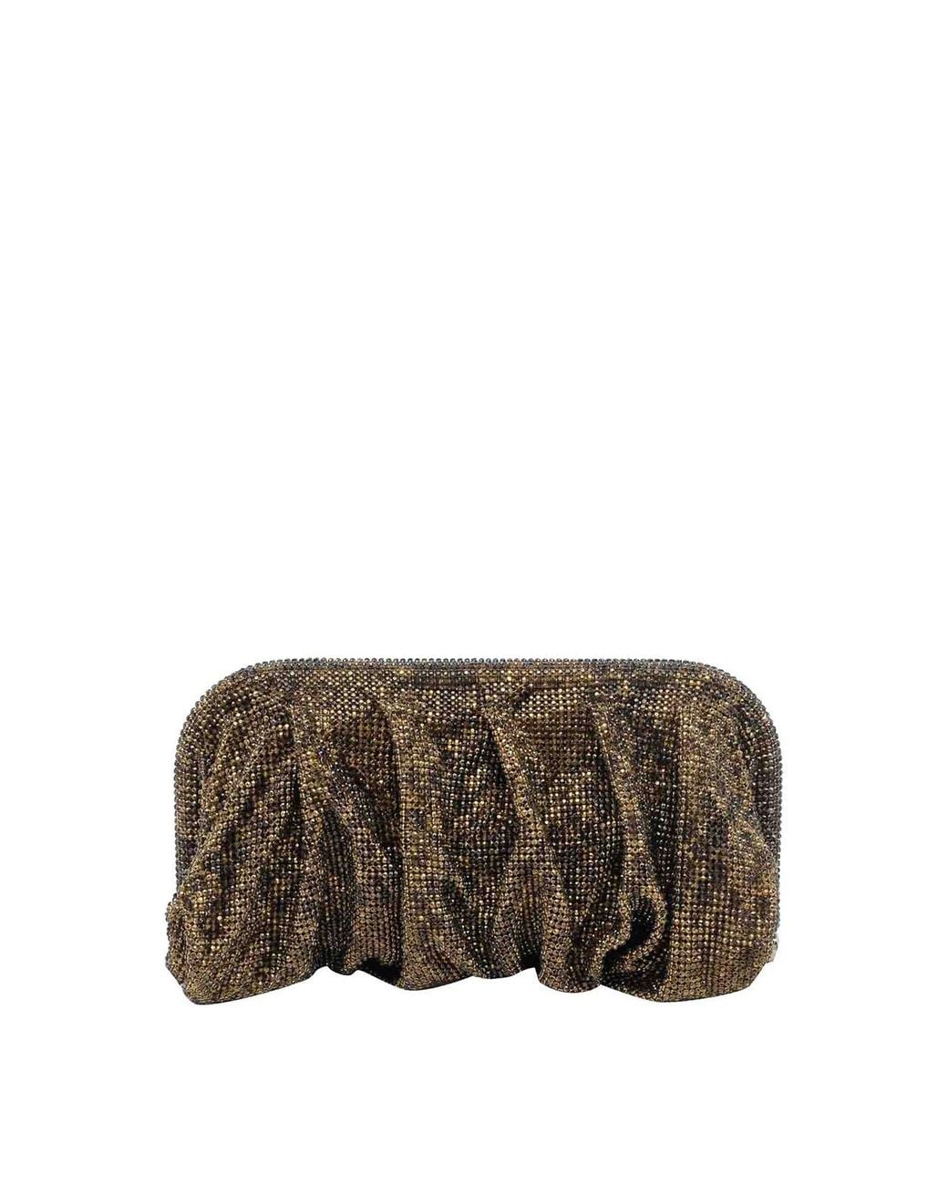 Benedetta Bruzziches Brown Venus Clutch