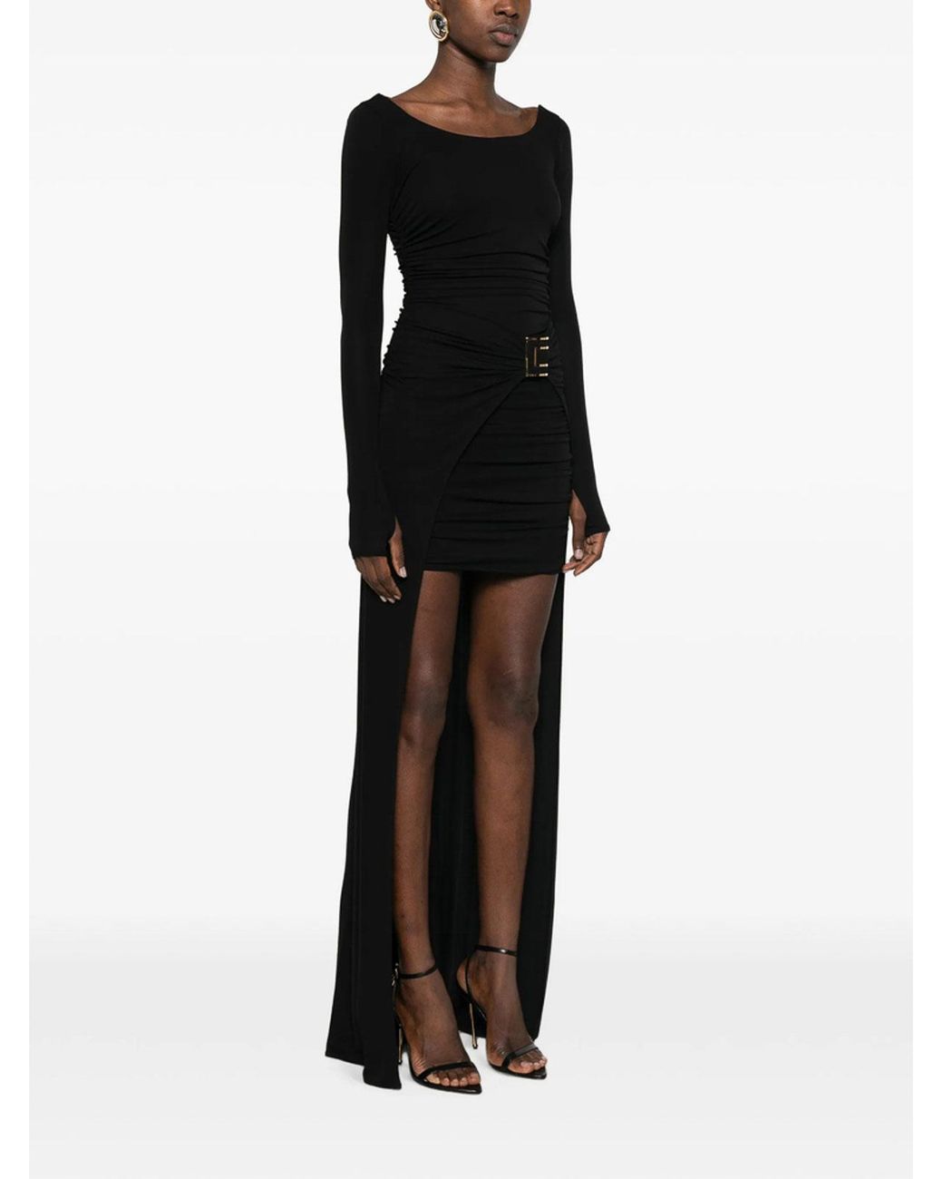 Elisabetta Franchi Black Dress