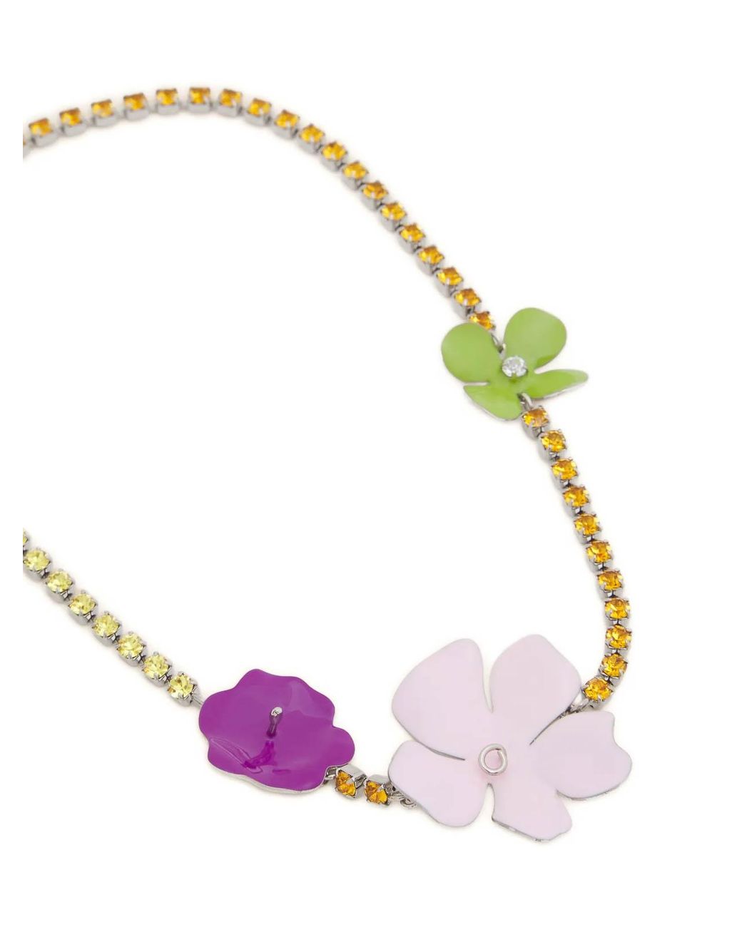 Marni Pink Chocker Flowers