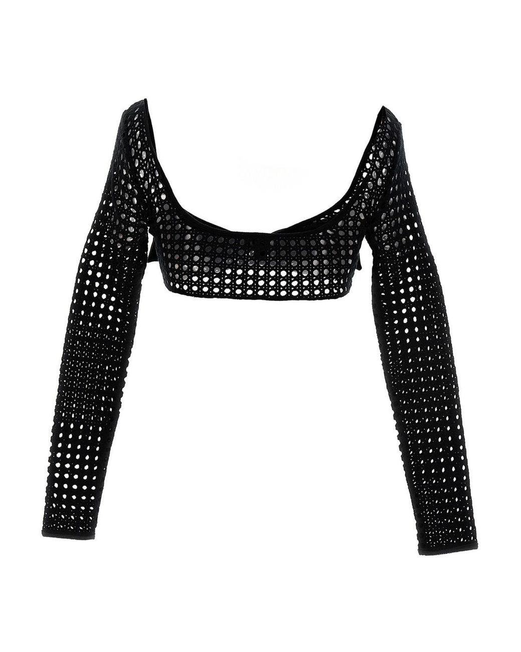 Giambattista Valli Black Polyester Blouse
