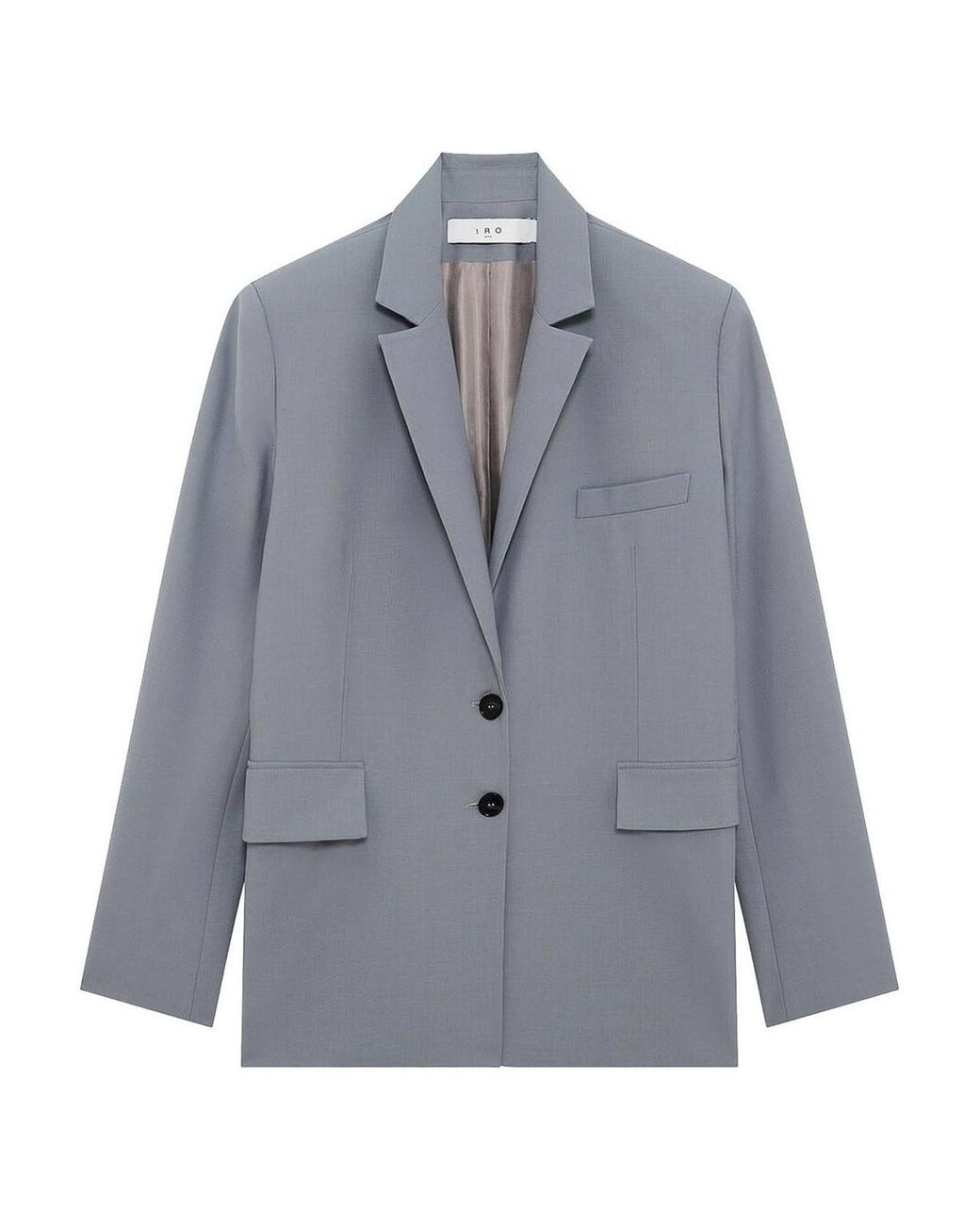 IRO Blue Single-Breasted Jacket
