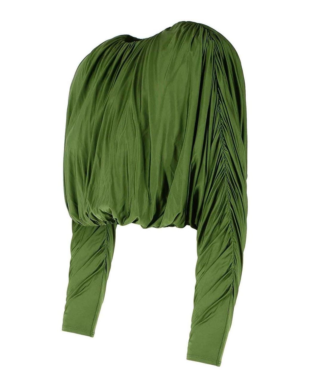 Self-Portrait Green Viscose Blend Sweater