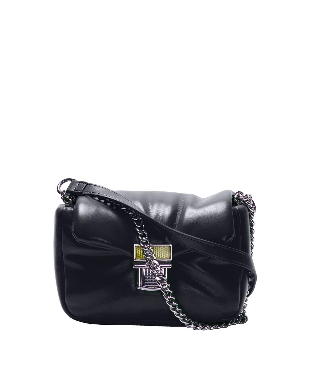 MSGM Black Click Bag Cross Body for men