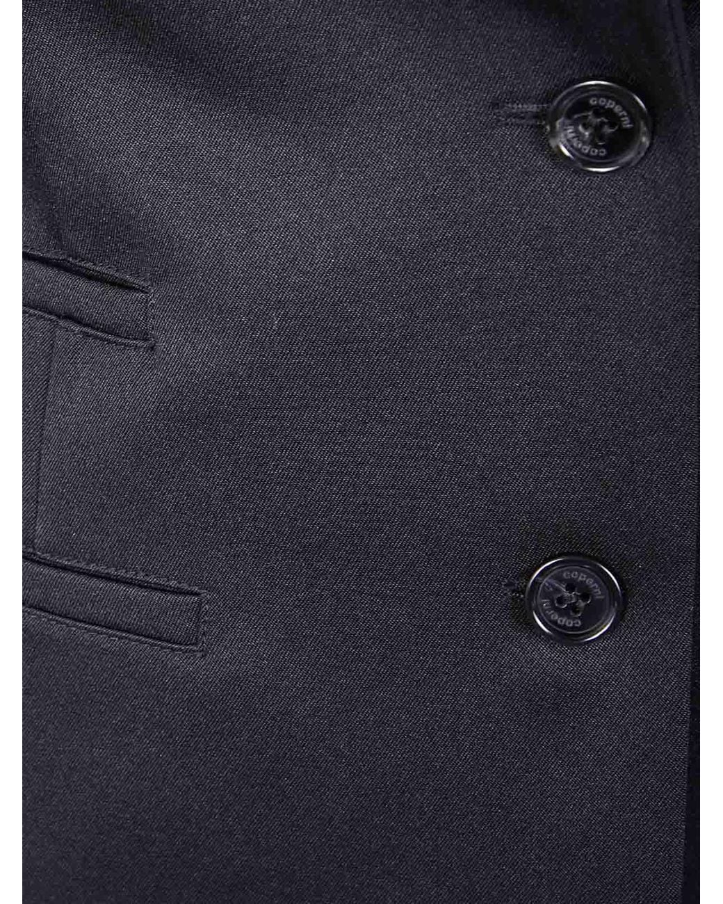 Coperni Black Hybrid Rib Jacket