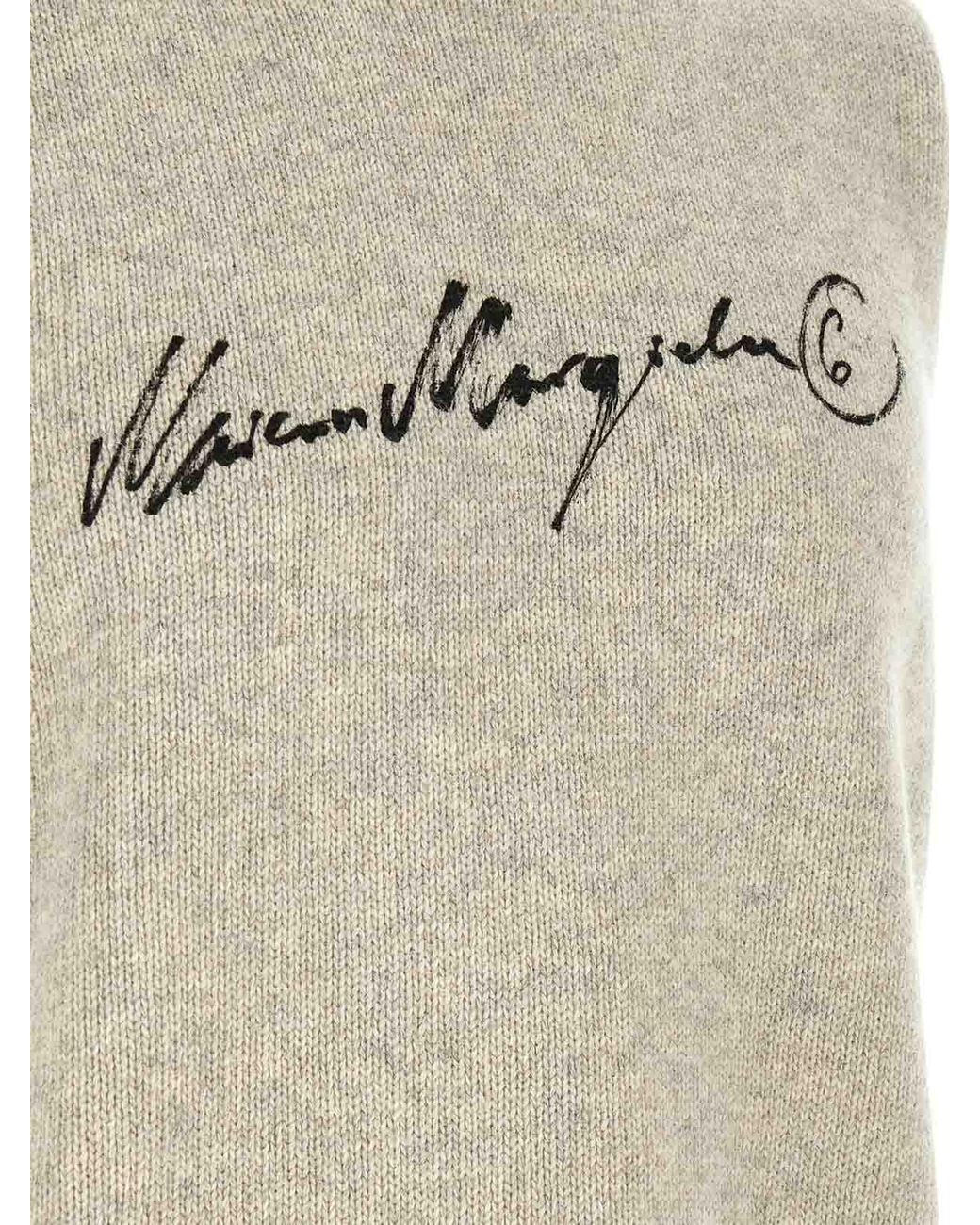 MM6 by Maison Margiela Gray Margiela 6' Vest for men