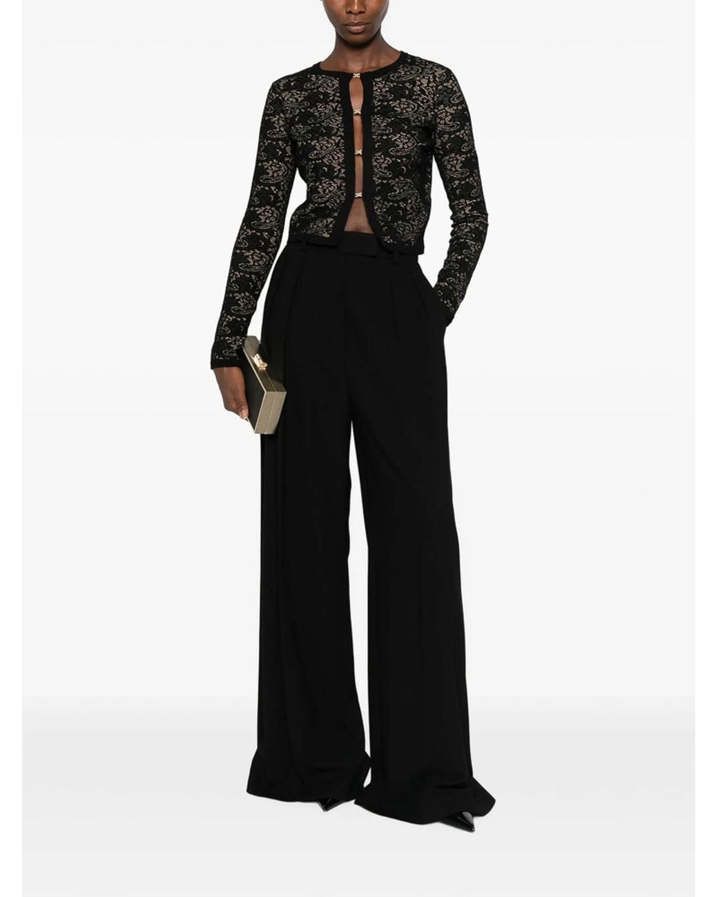 Elisabetta Franchi Black Sweater