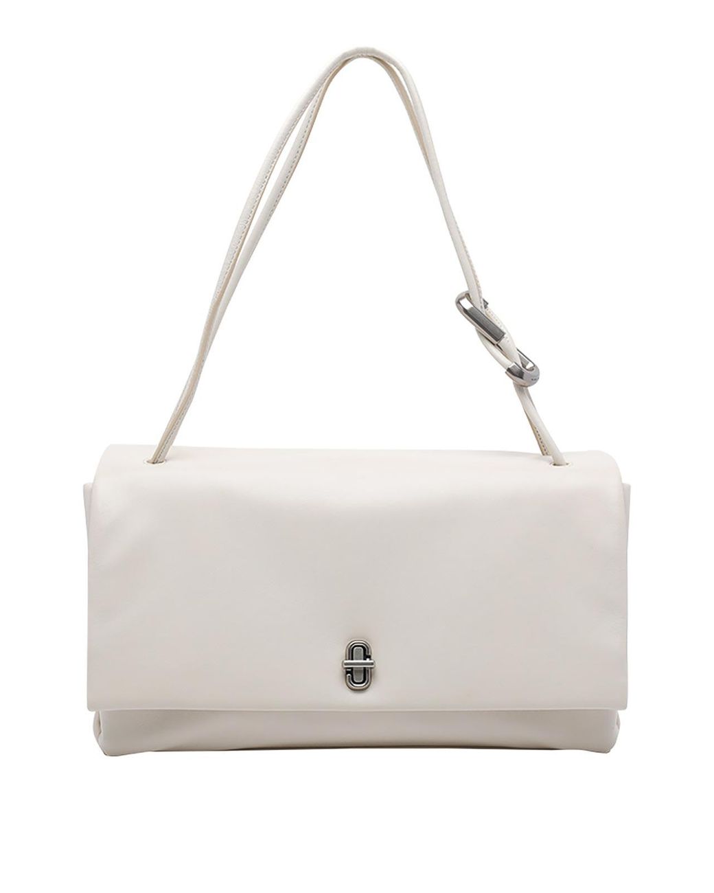 Marc Jacobs White The Large Dual Shoulder Bag