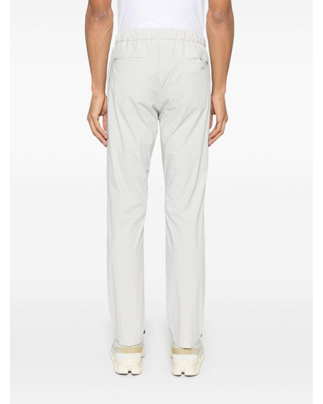 Herno White Pantaloni Chantilly for men
