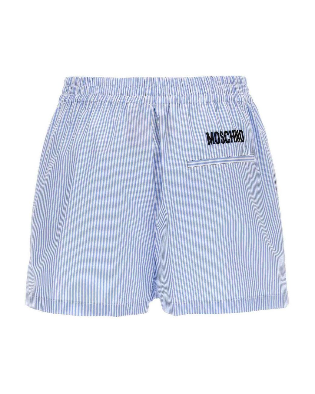 Short Moschino en coloris Blue