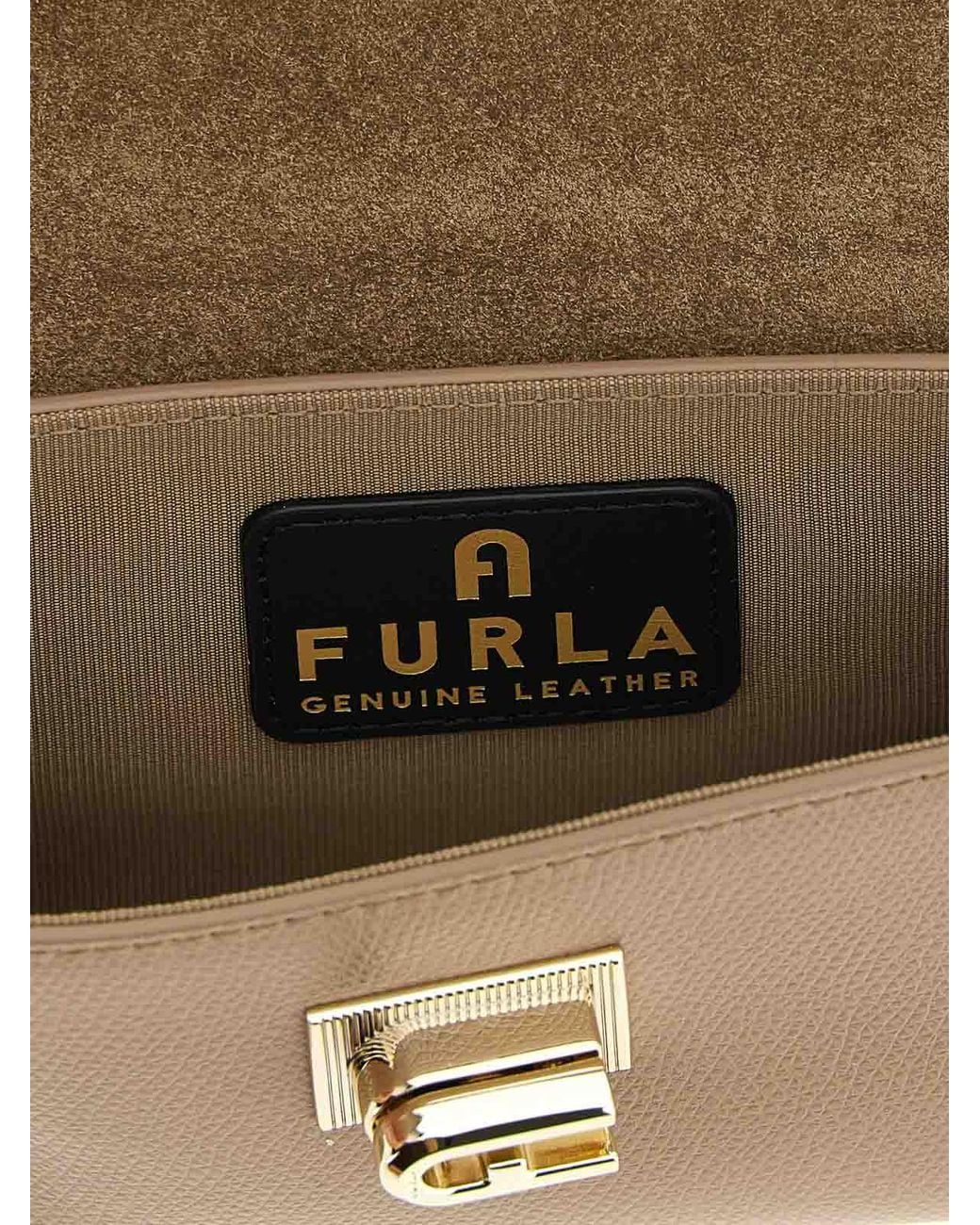 Mini Borsa A Tracolla Del 1927 di Furla in Natural