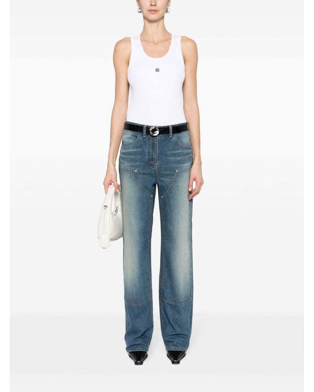 Vaqueros Rectos Givenchy de color Blue