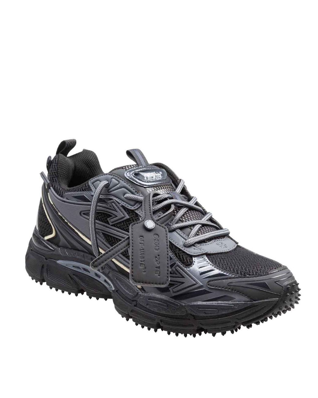 Off-White c/o Virgil Abloh Black Off Be Right Sneakers for men