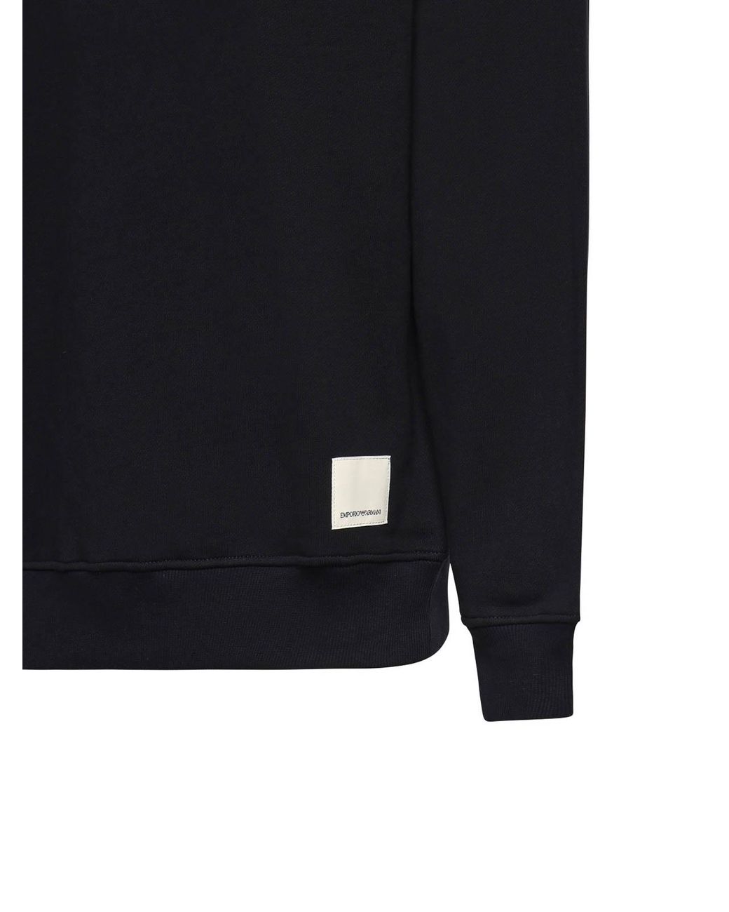 Emporio Armani Blue Sweaters Cotton for men