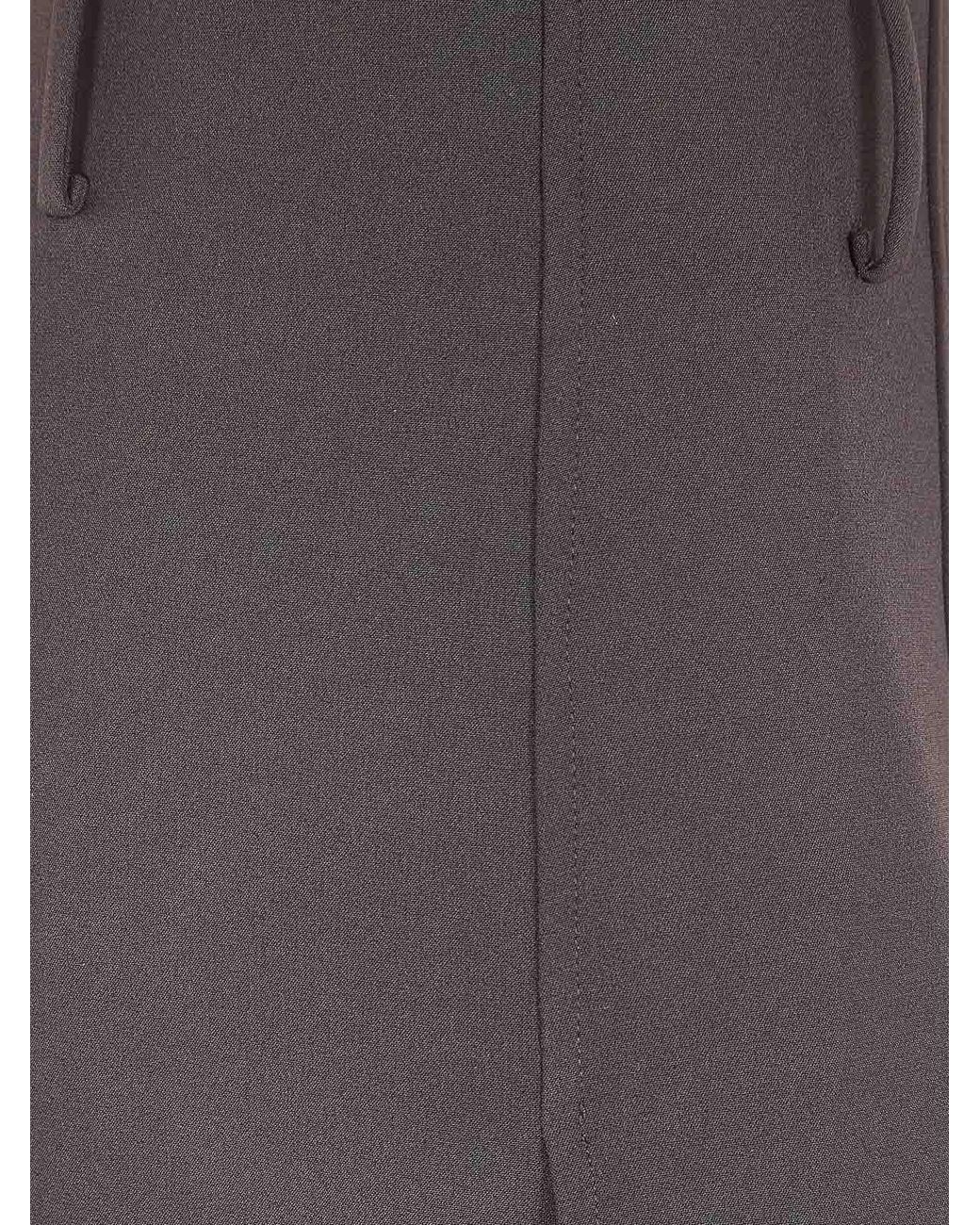 DR. HOPE Gray Polyester Towels Skirt