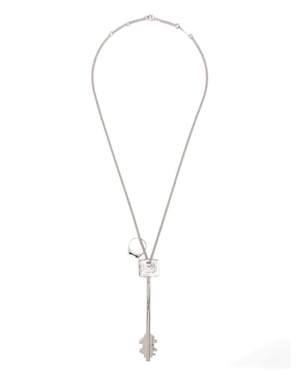 Rabanne White Halskette