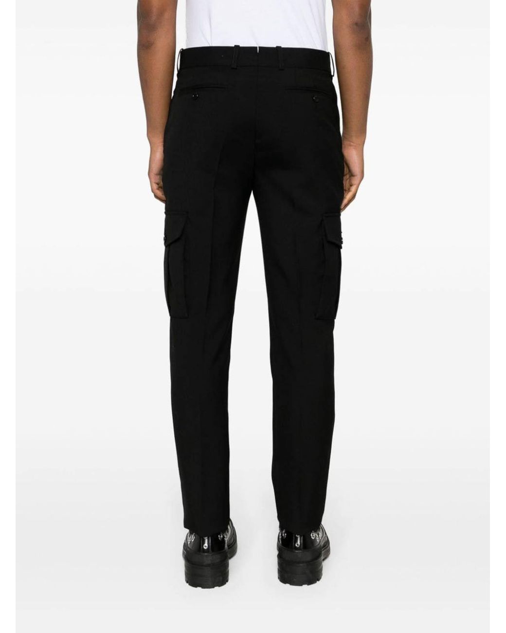 McQueen Black Trousers for men