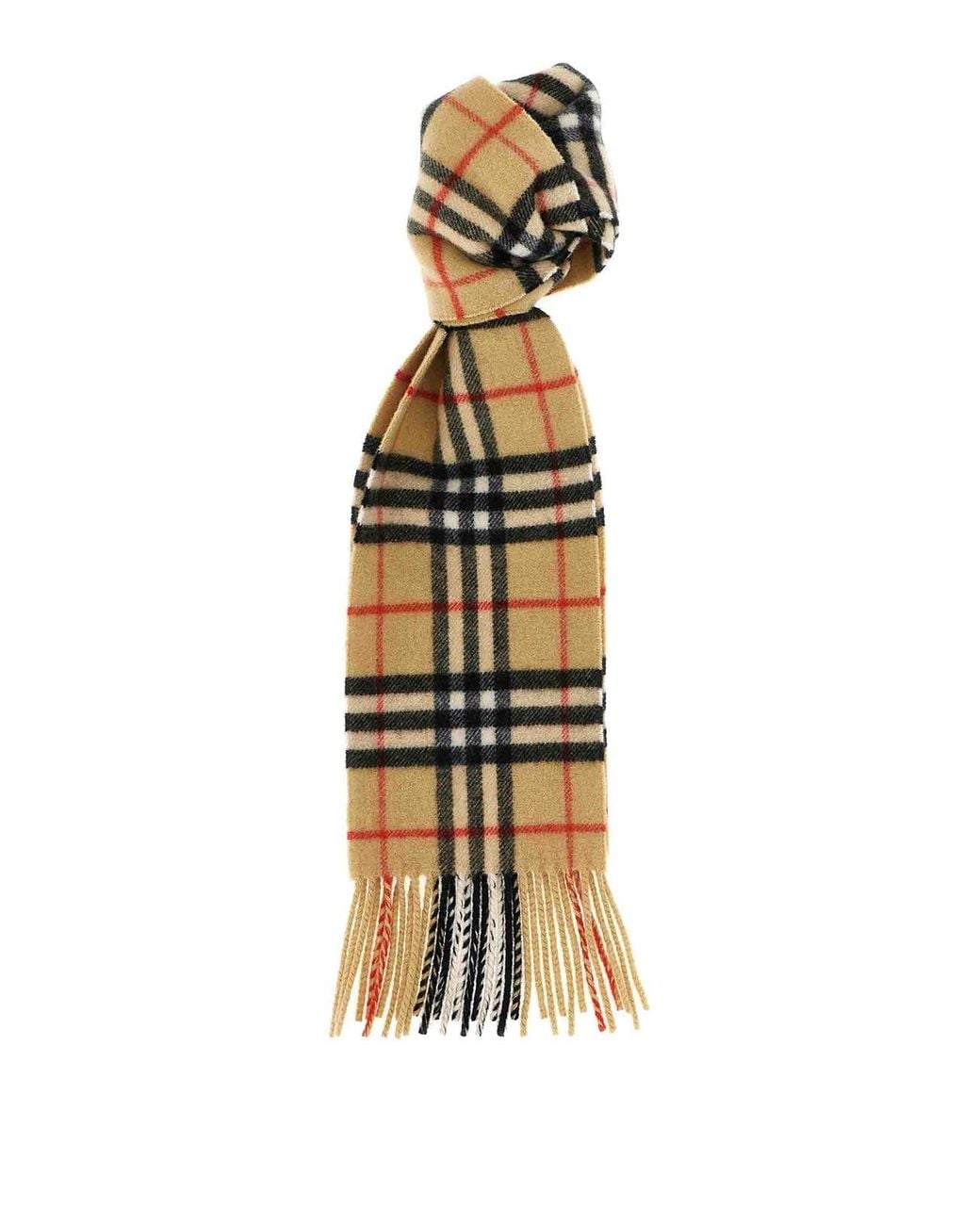 Burberry Metallic Cashmere Scarf for men