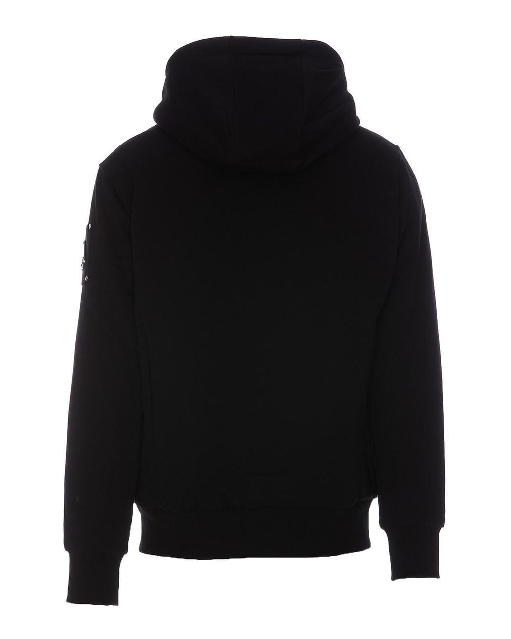 Moose Knuckles Black Classic Bunny Sweatshirt for men
