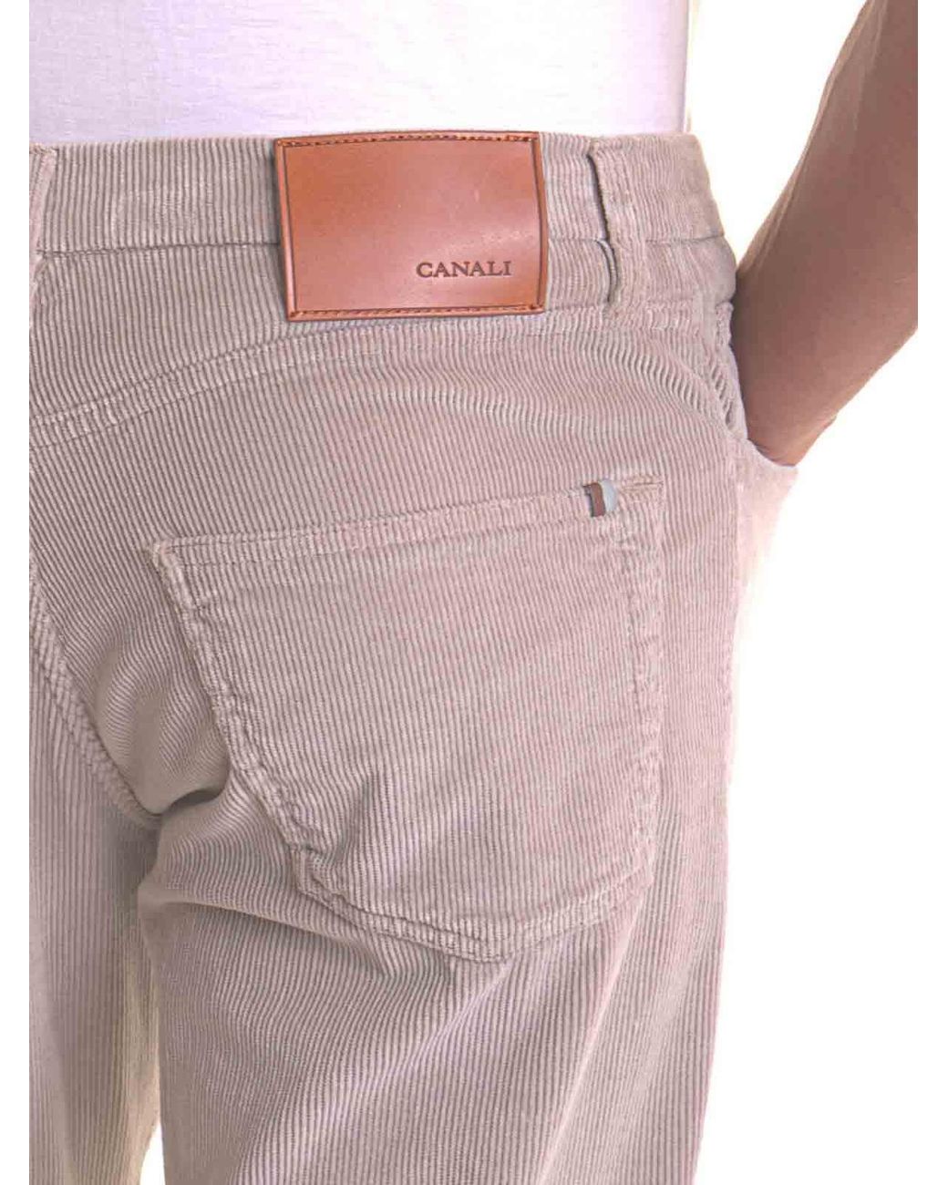 Canali Pink Pants for men