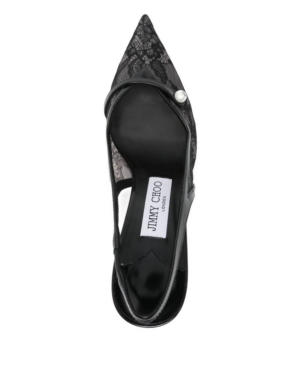 Jimmy Choo Metallic Amita Patent Leather Pumps