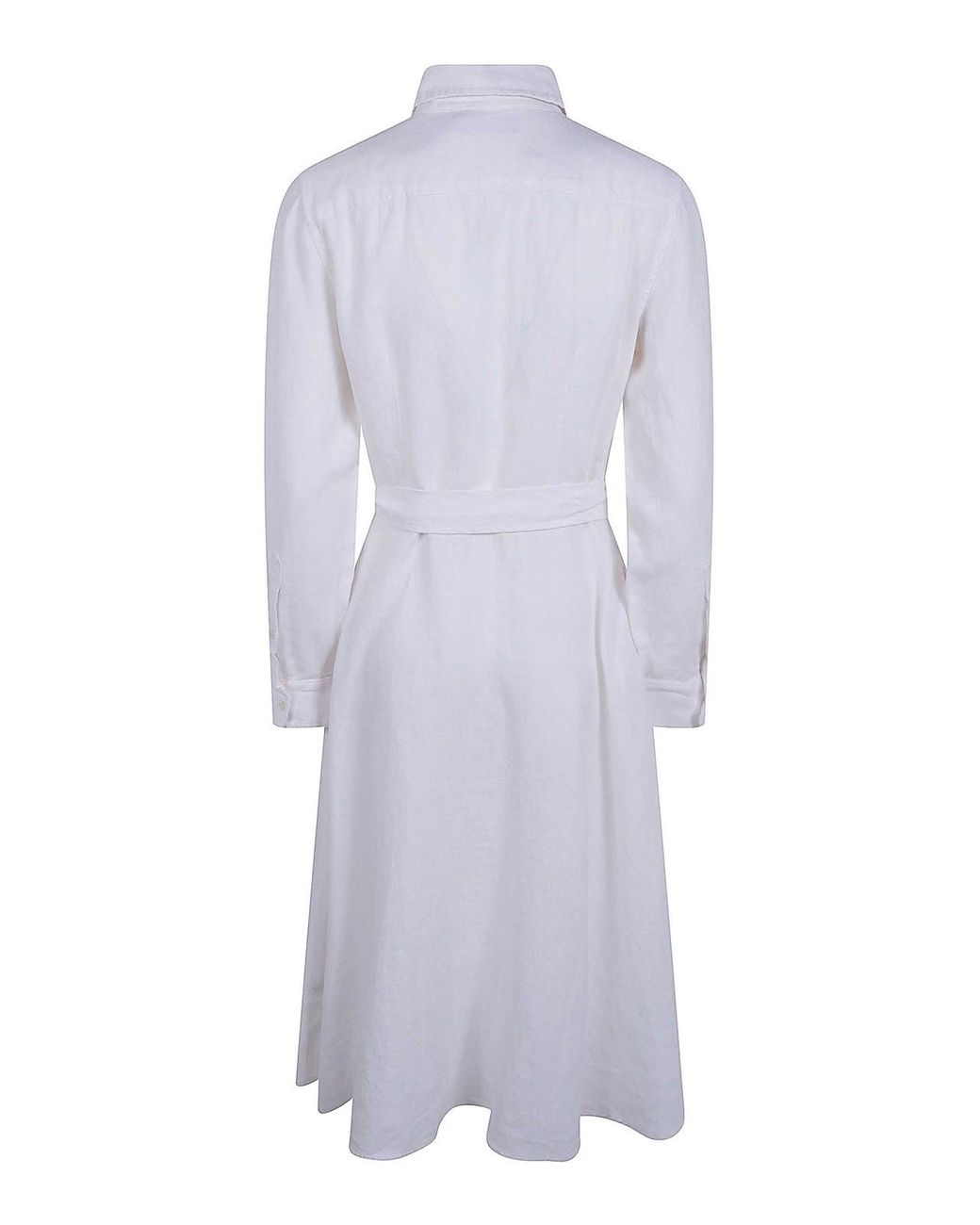 Ralph Lauren White Woven Dress