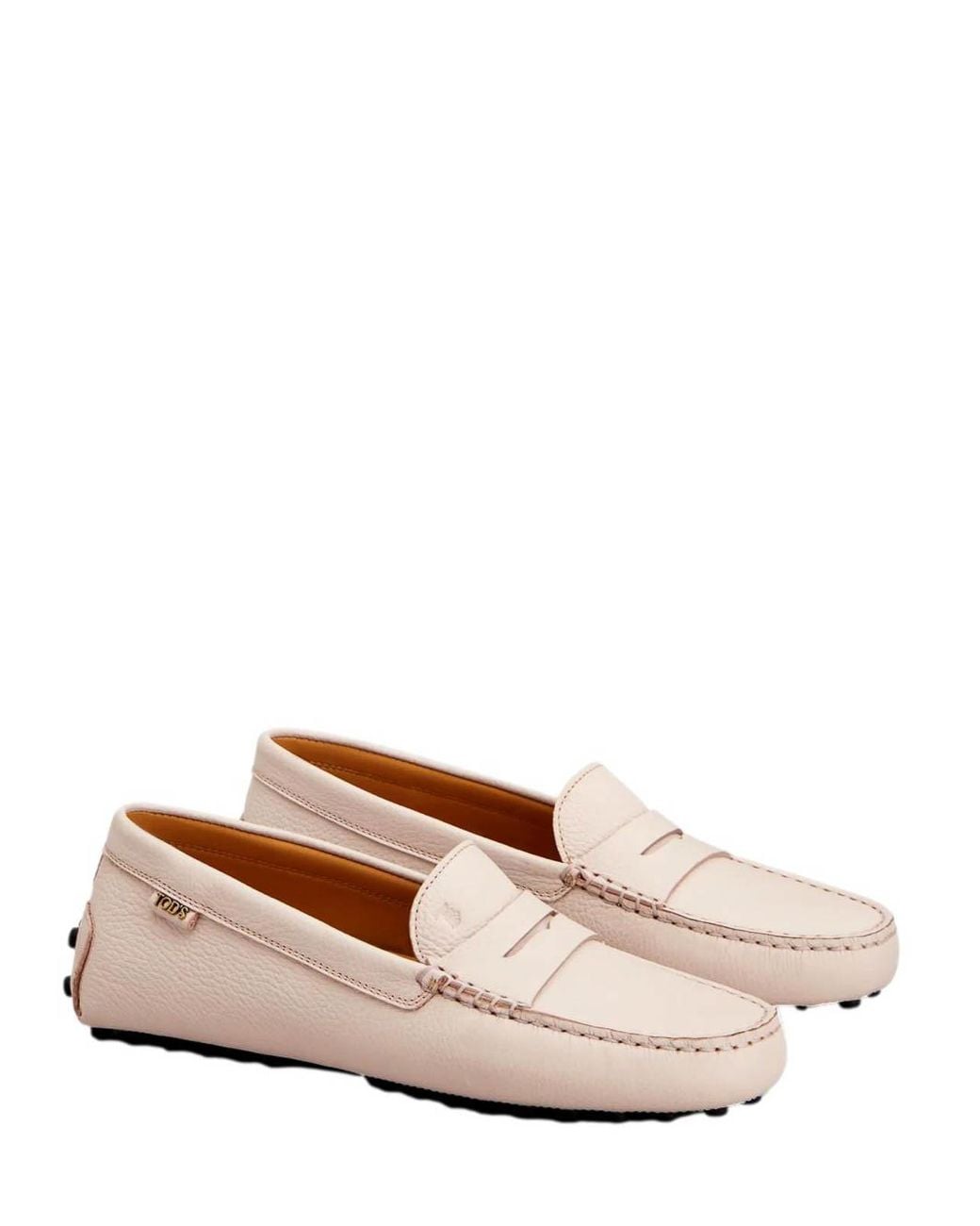 Tod's Natural Gommino Loafers