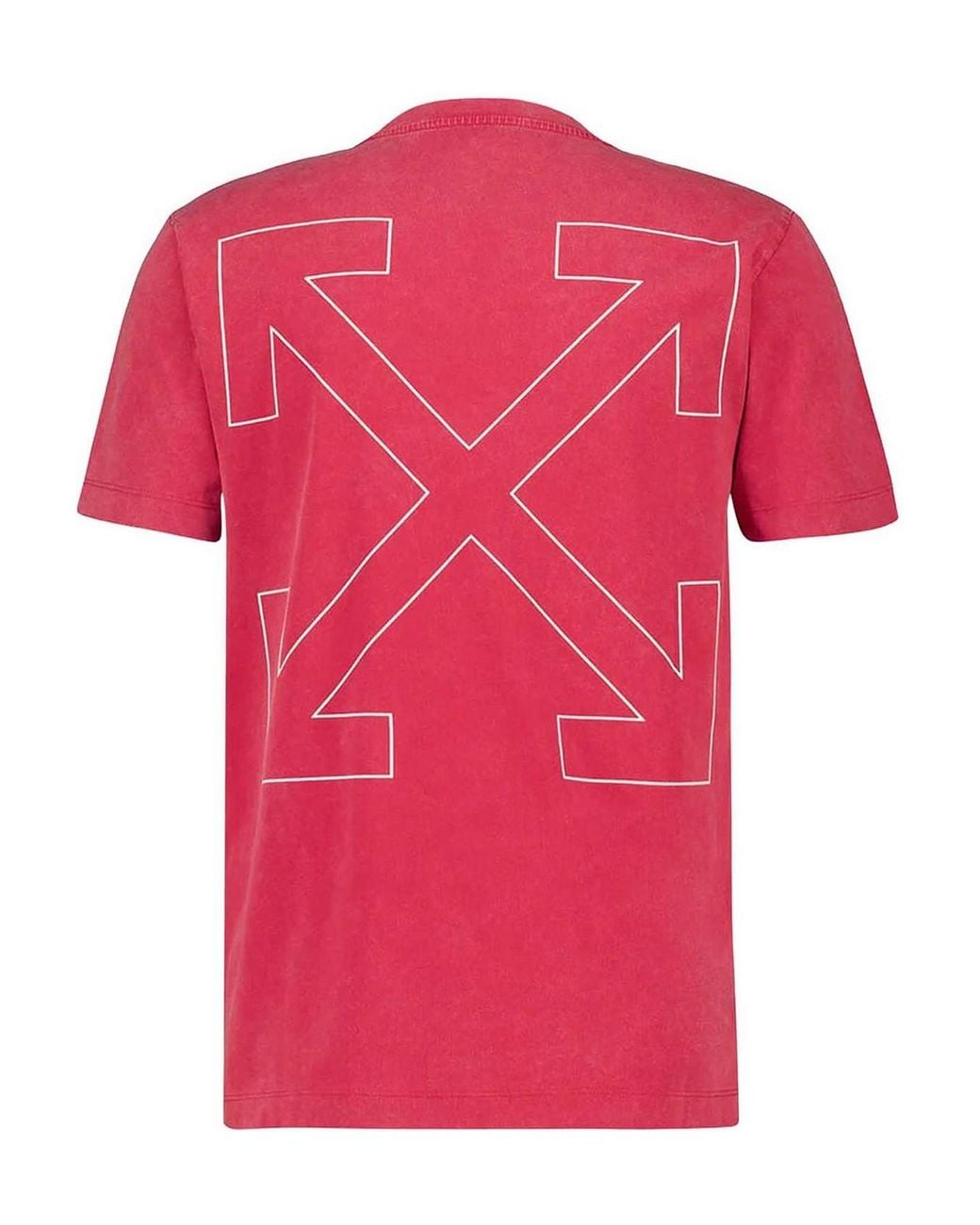 Off-White c/o Virgil Abloh Pink T-Shirt for men