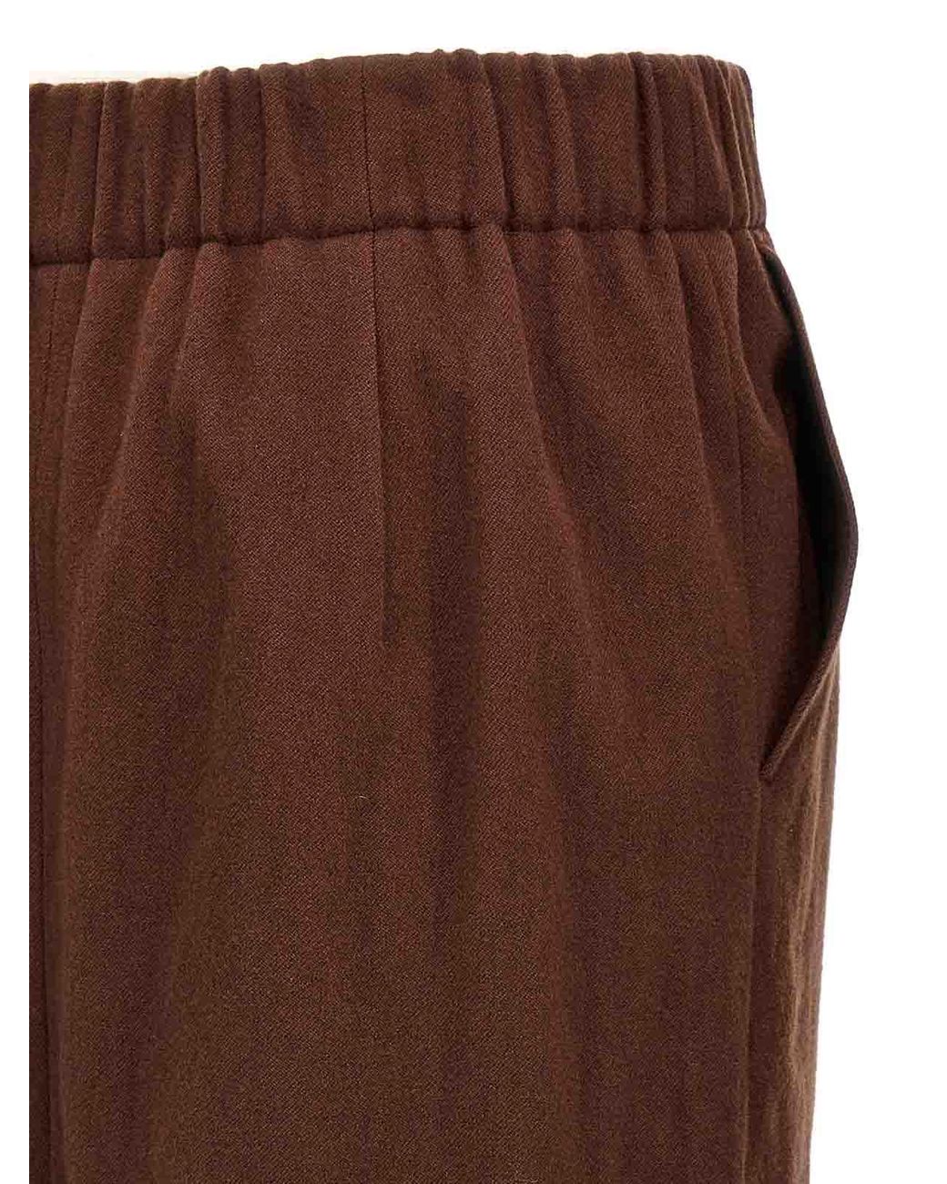 Dries Van Noten Brown Safya Skirt