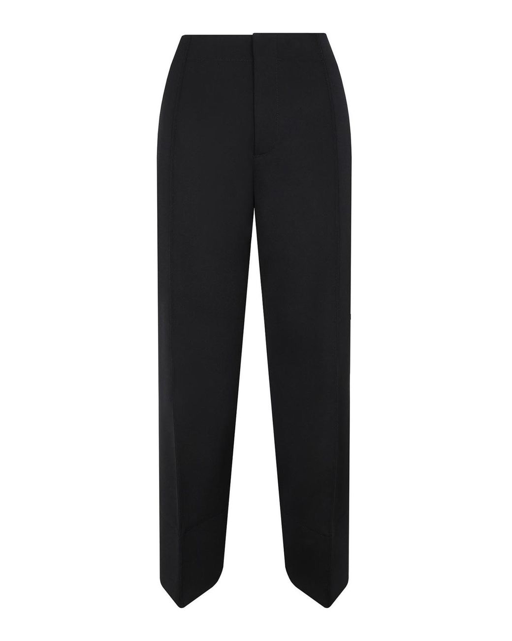 Bottega Veneta Black Curved Shape Pant