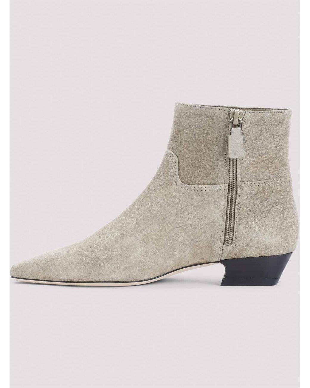 Stuart Weitzman Green Stassi Zip Bootie