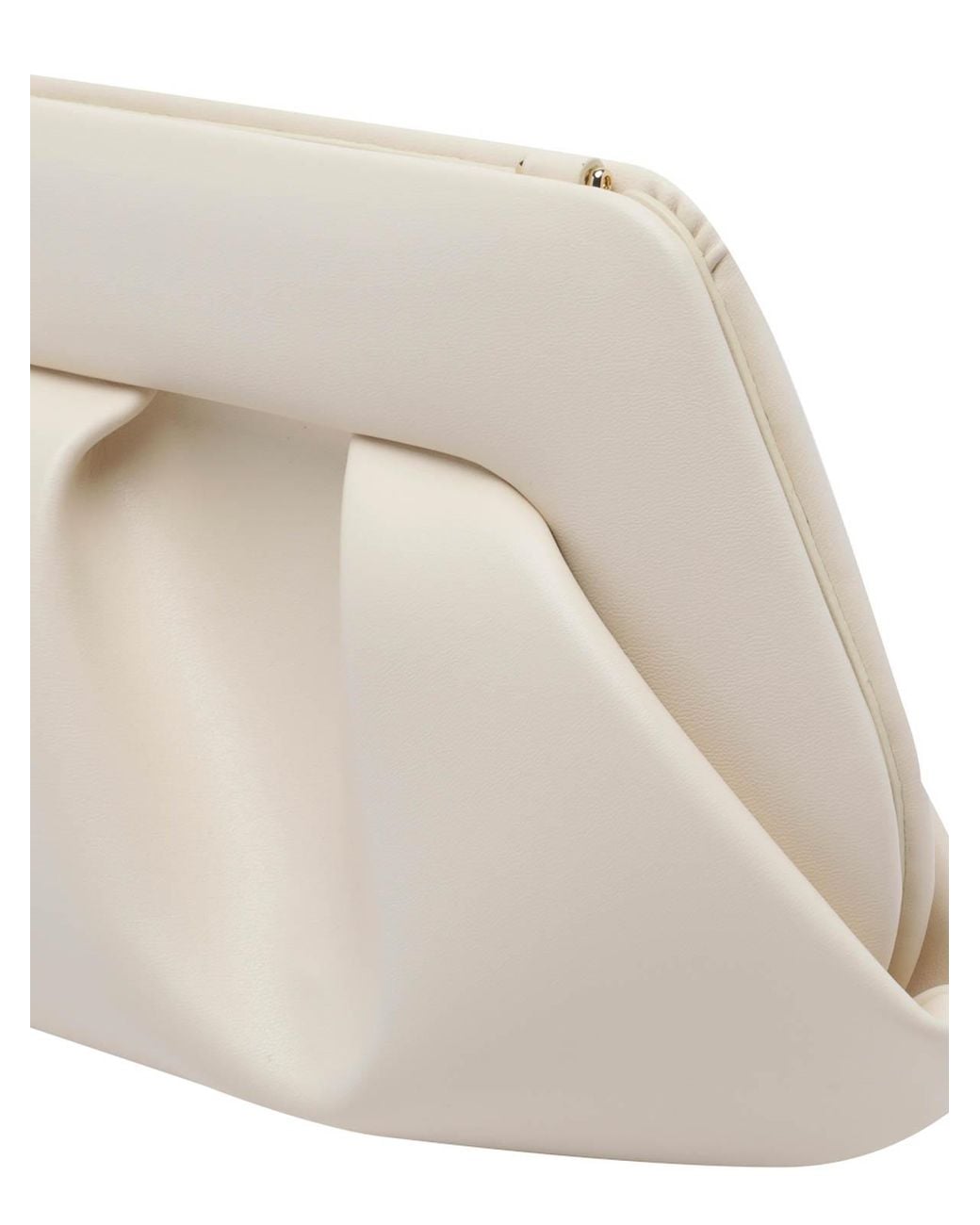 THEMOIRÈ White Bios Baguette Clutch