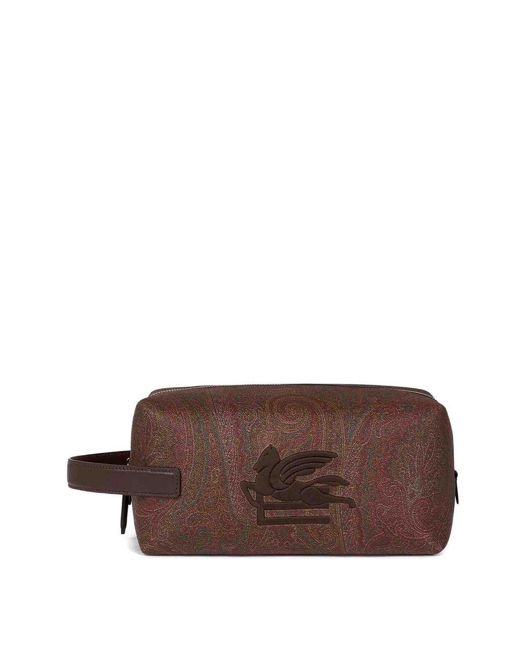 Etro Brown Pouch M Arnica 25X12X12 for men