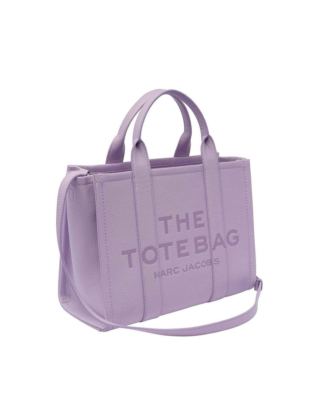 Marc Jacobs Purple The Leather Medium Tote