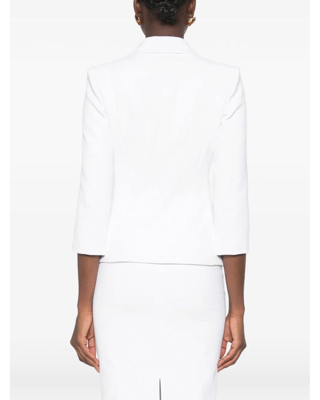 Blazer Elisabetta Franchi de color White