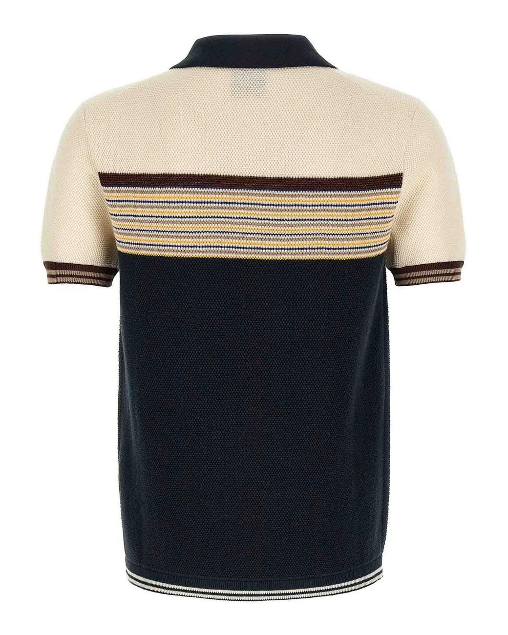 Casablanca Black Caf Culture Cotton Polo Shirt for men