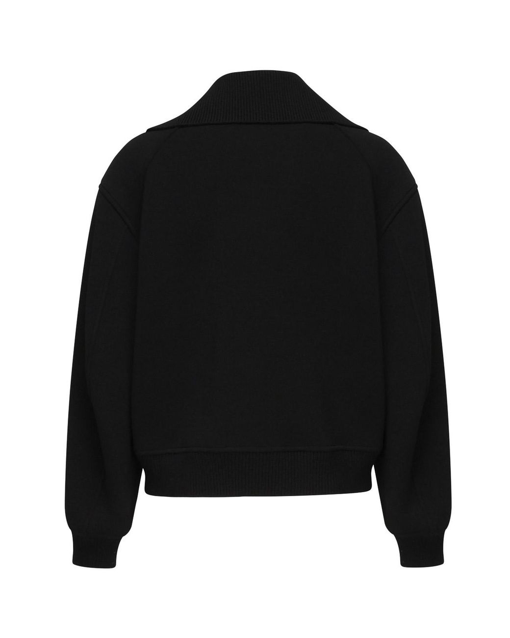 Jil Sander Black Wool Bomber Jacket for men