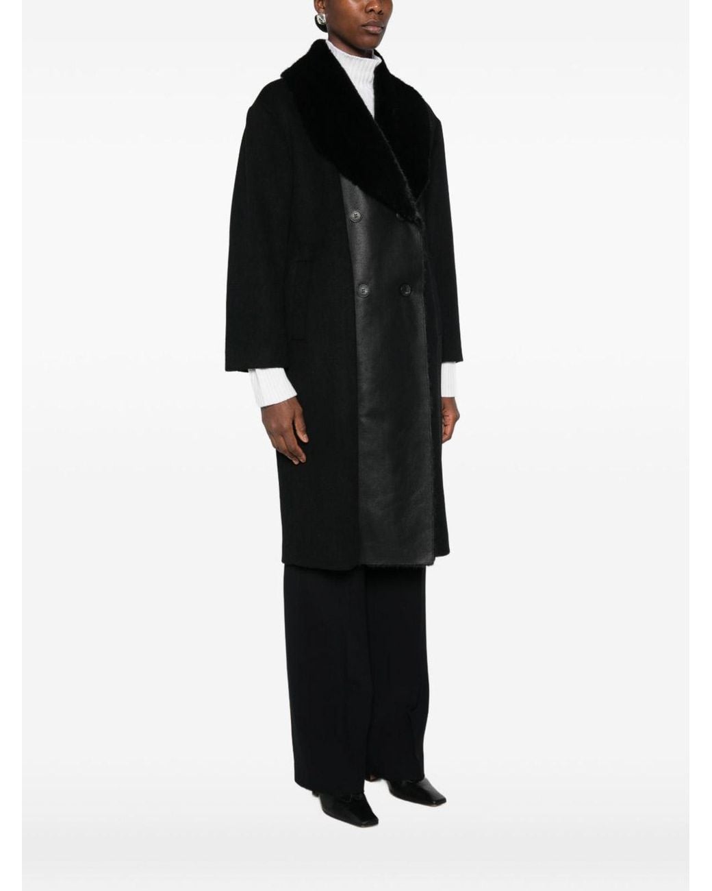 Twinset Black Coat