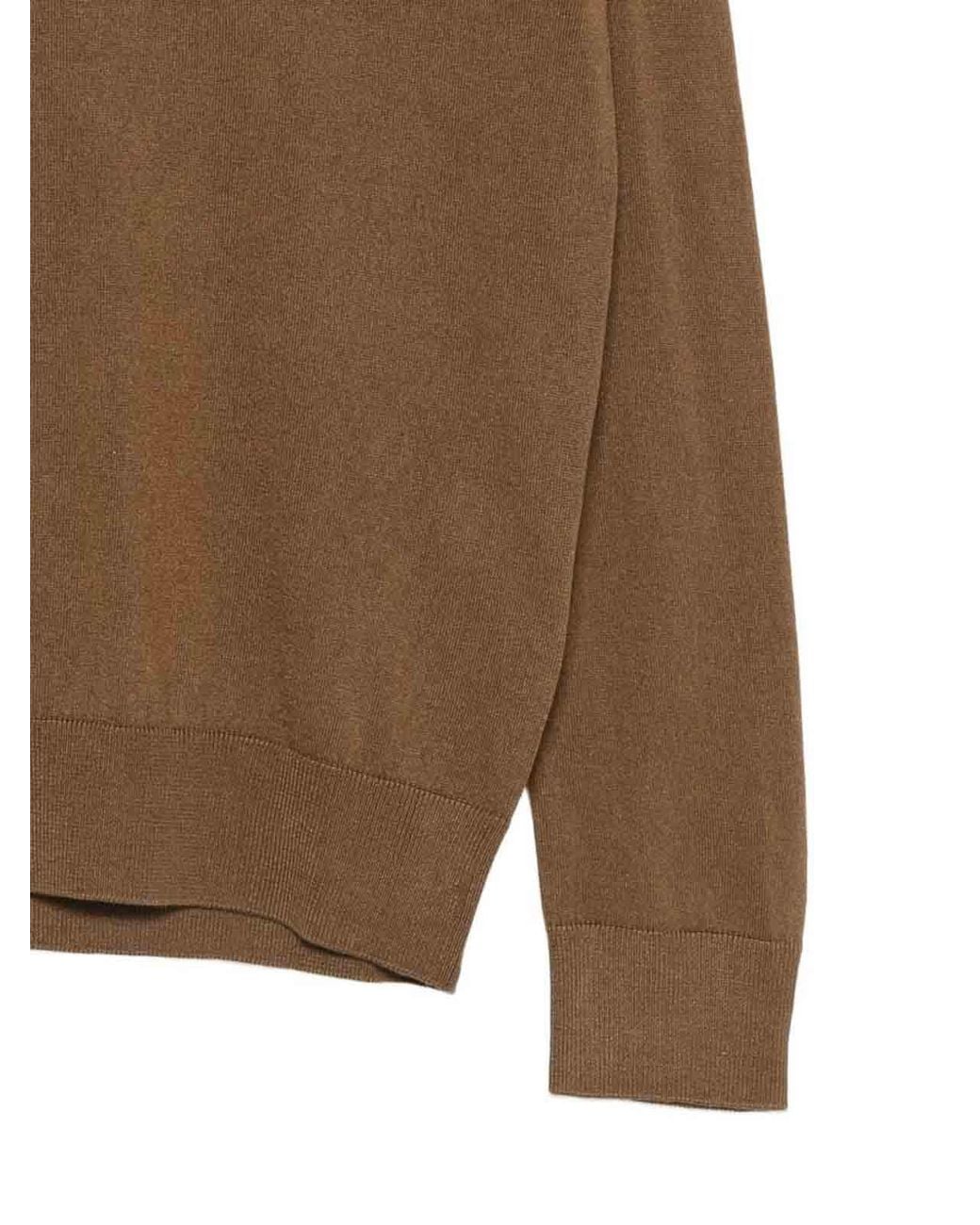 Suéter Cuello Redondo Alpha Studio de hombre de color Brown