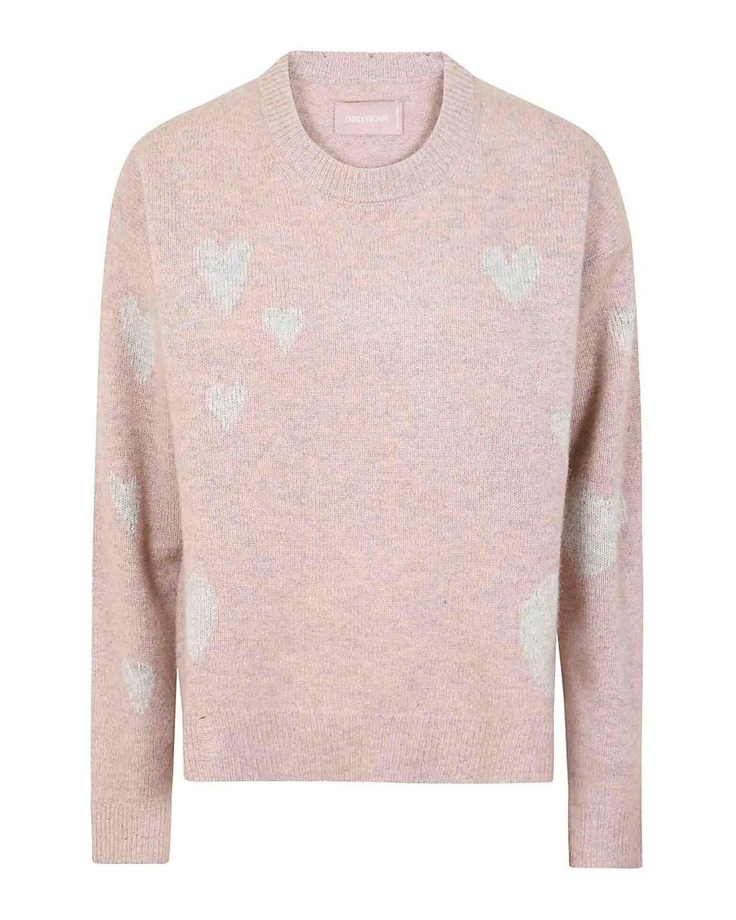 Zadig & Voltaire Pink Cashmere Sweater