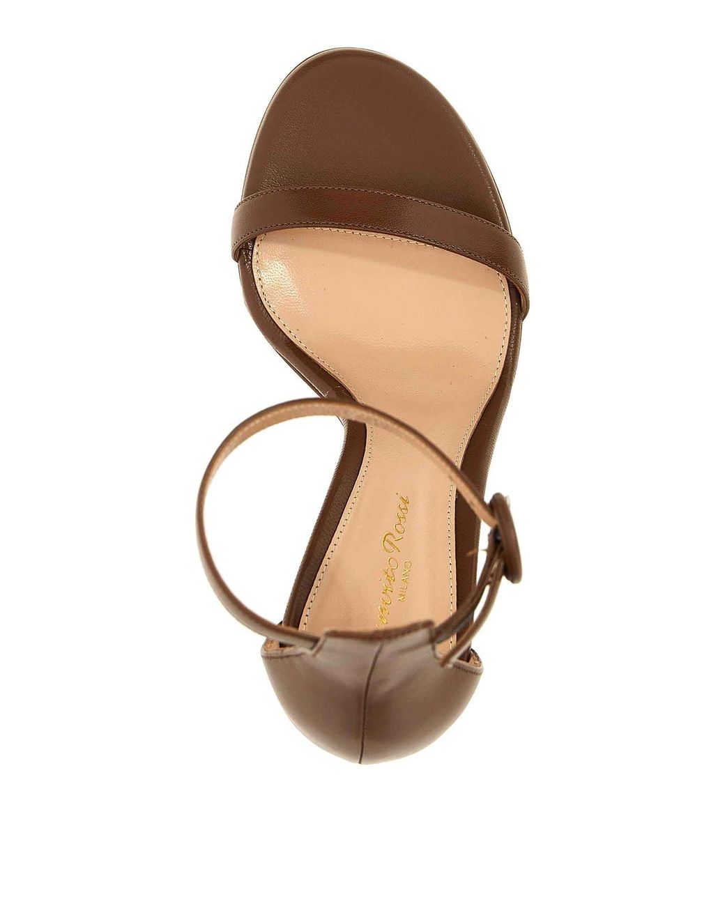 Gianvito Rossi Metallic Gaeta Sandals