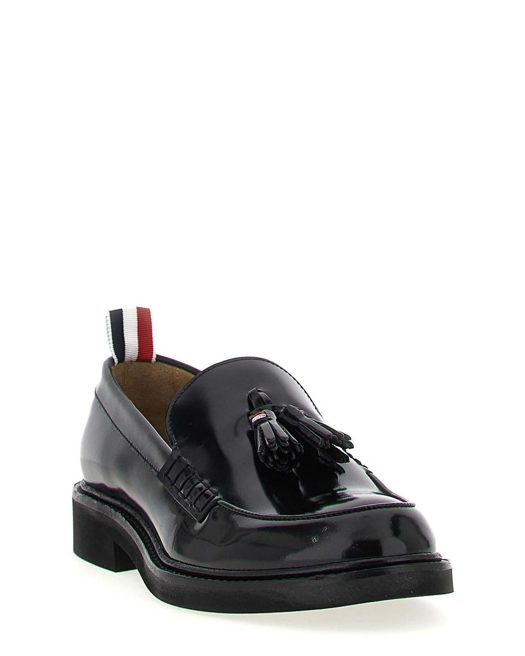 Thom Browne Black Tassel Loafers