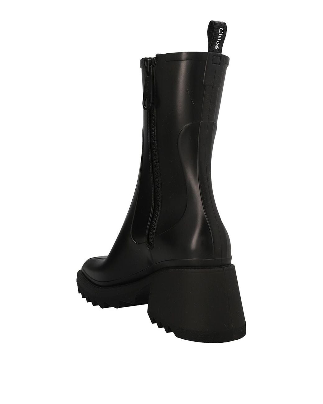 Chloé Black Betty Rain Boots