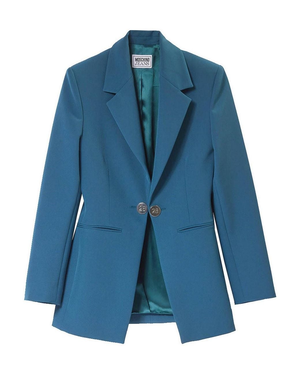 Moschino Blue Jacket A Button